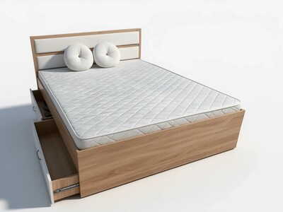 Кровать двухспальная с ящиками Кровать двухспальная с ящиками